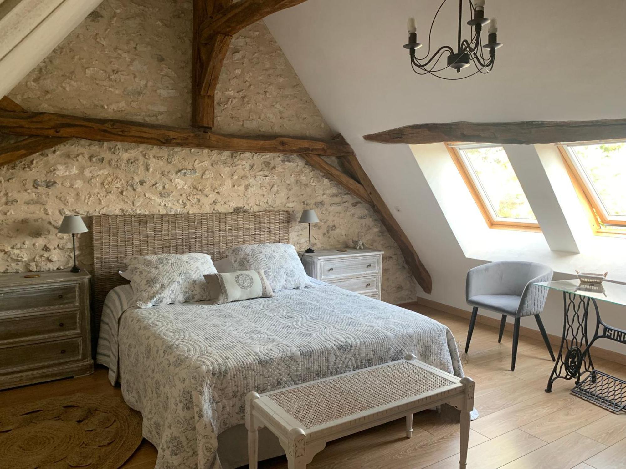 Bed and Breakfast La Bihourderie Azay-sur-Indre Esterno foto