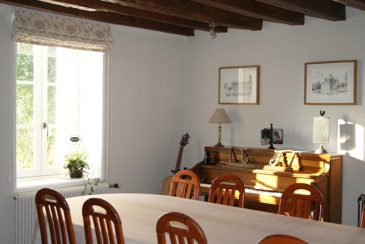 Bed and Breakfast La Bihourderie Azay-sur-Indre Esterno foto